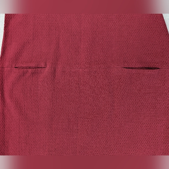 New With Tags Small Handmade Maroon Dress 2 Pockets - Picture 5 of 8